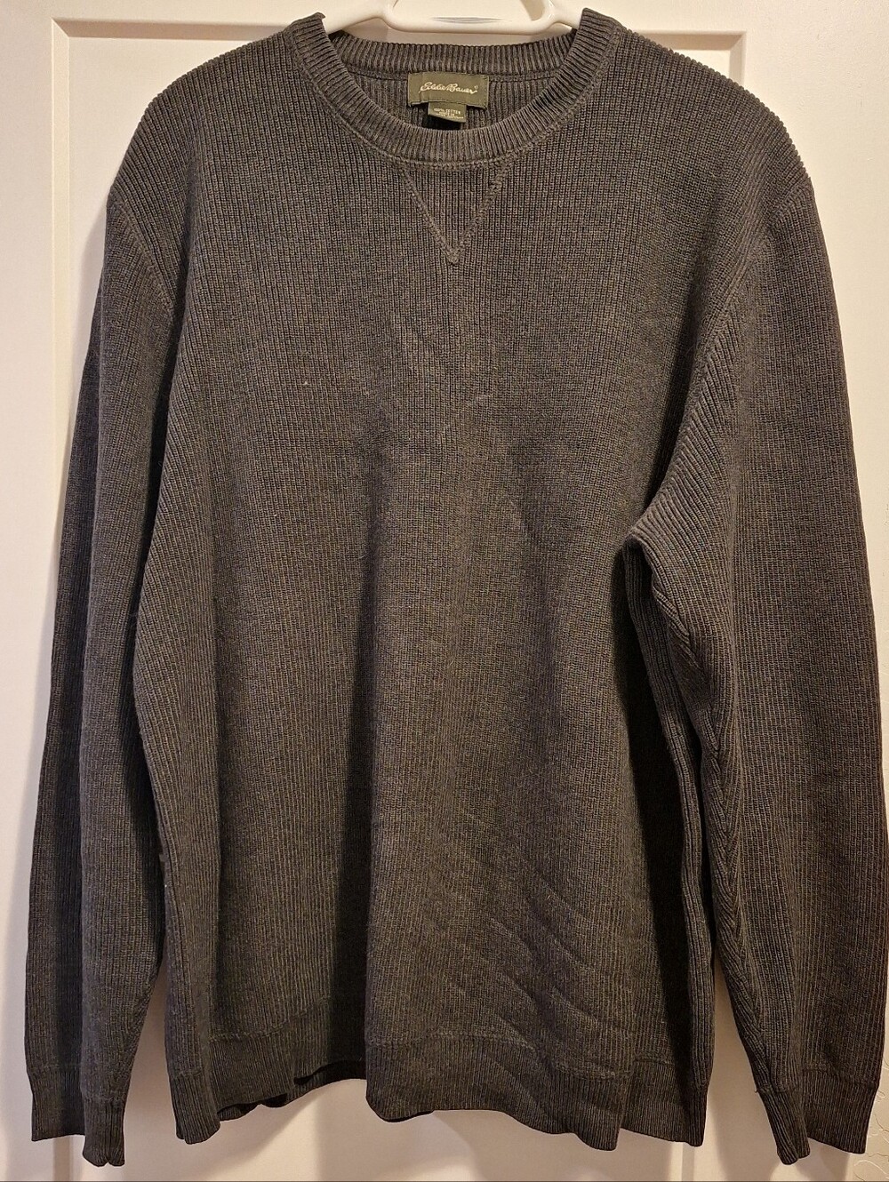 Eddie Bauer Men's Ribbed Crewneck Sweater